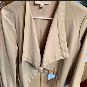 BB Dakota Ariana Drape Front Jacket